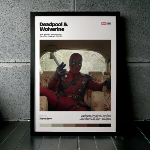 Cuadro Deadpool & Wolverine (Deadpool y Lobezno) Modelo 08