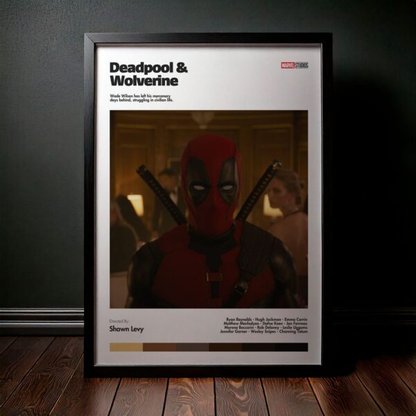 Cuadro Deadpool & Wolverine (Deadpool y Lobezno) Modelo 10