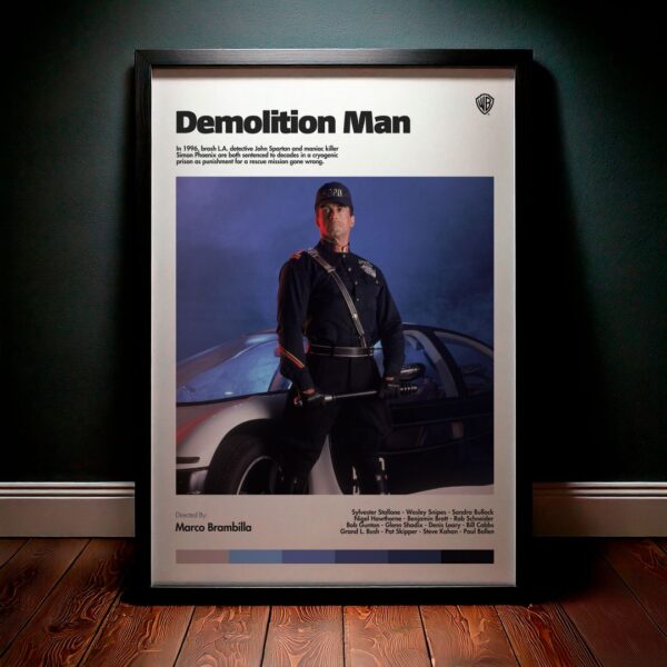 Cuadro Demolition Man (El demoledor) Modelo 05