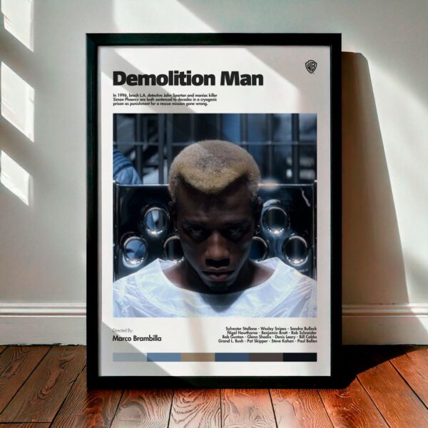 Cuadro Demolition Man (El demoledor) Modelo 04
