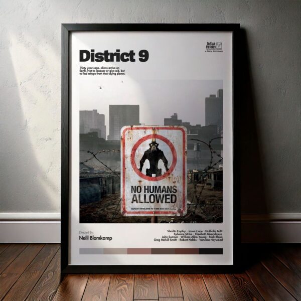 Cuadro District 9 (Sector 9) Modelo 01