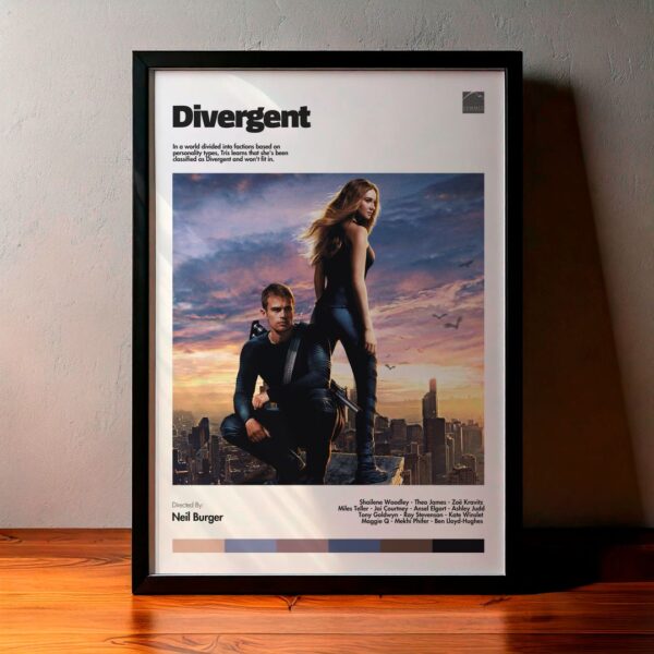 Cuadro Divergent (Divergente) Modelo 01