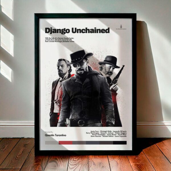 Cuadro Django Unchained (Django sin Cadenas) Modelo 06