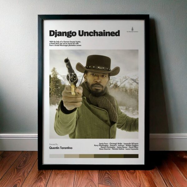 Cuadro Django Unchained (Django sin Cadenas) Modelo 04