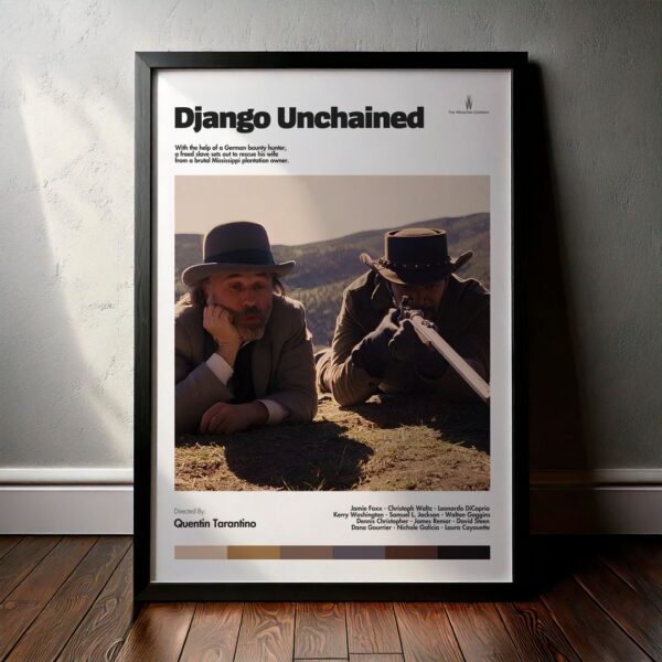 Cuadro Django Unchained (Django sin Cadenas) Modelo 07