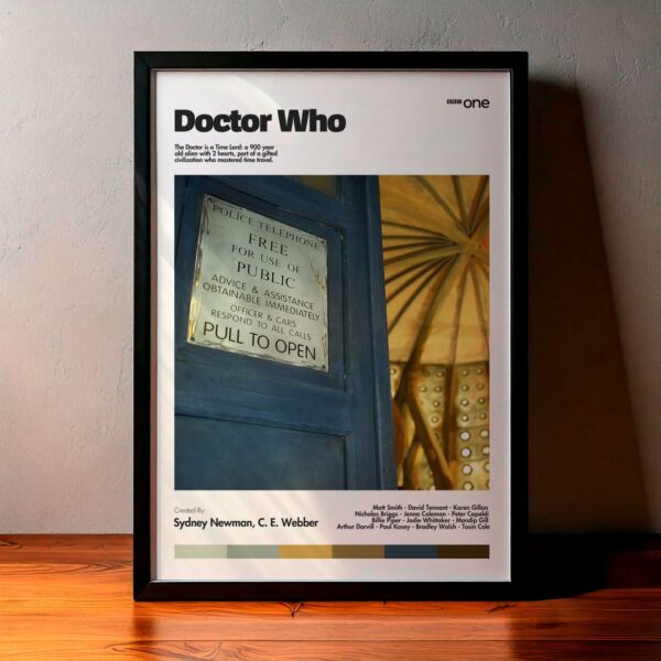 Cuadro Doctor Who Modelo 16