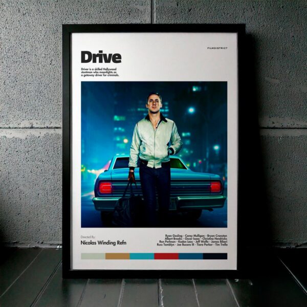 Cuadro Drive (Drive: Acción a máxima velocidad) Modelo 01