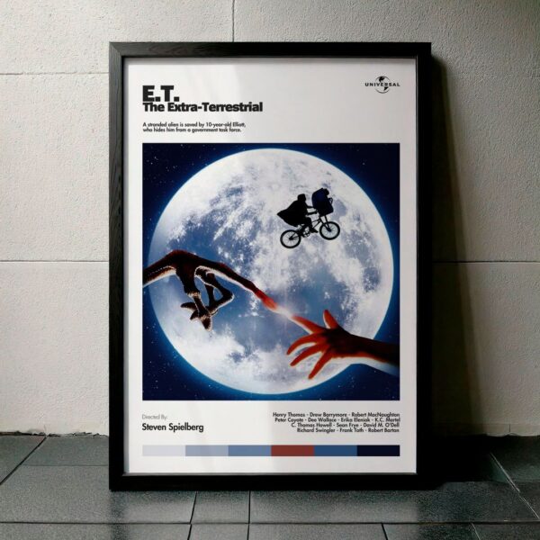 Cuadro E.T. the Extra-Terrestrial (E.T. El Extraterrestre) Modelo 02