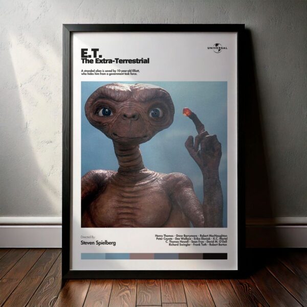 Cuadro E.T. the Extra-Terrestrial (E.T. El Extraterrestre) Modelo 03