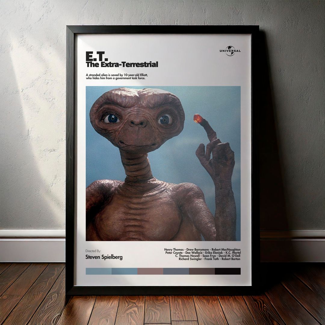 Cuadro E.T. the Extra-Terrestrial (E.T. El Extraterrestre) Modelo 03
