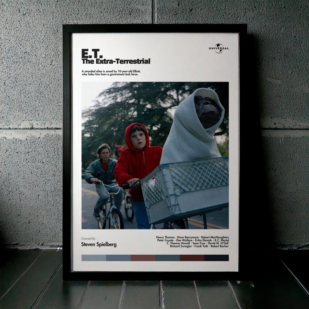 Cuadro E.T. the Extra-Terrestrial (E.T. El Extraterrestre) Modelo 07