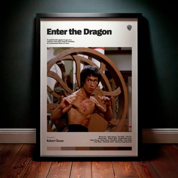 Cuadro Enter the Dragon (Operación Dragón) Modelo 02