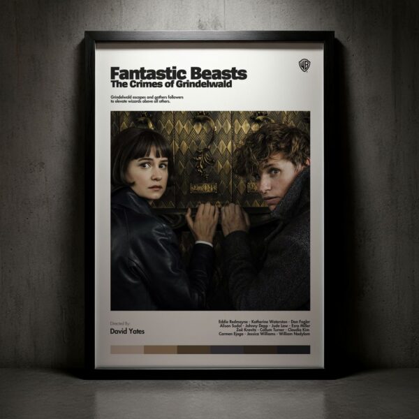 Cuadro Fantastic Beasts: The Crimes of Grindelwald (Animales Fantásticos 2: Los Crímenes de Grindelwald) Modelo 03