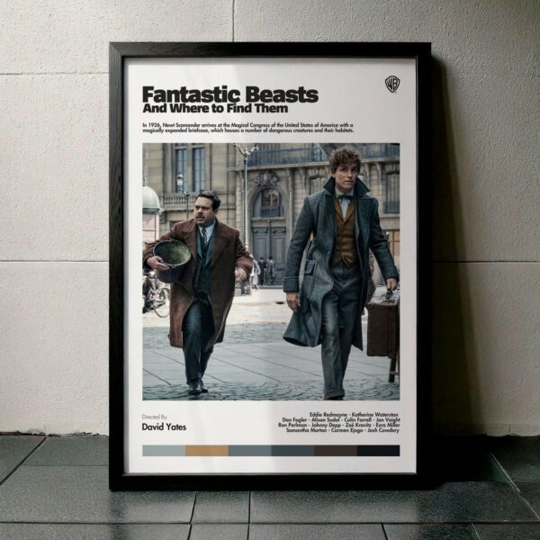 Cuadro Fantastic Beasts and Where to Find Them (Animales Fantásticos: Y Dónde Encontrarlos) Modelo 05