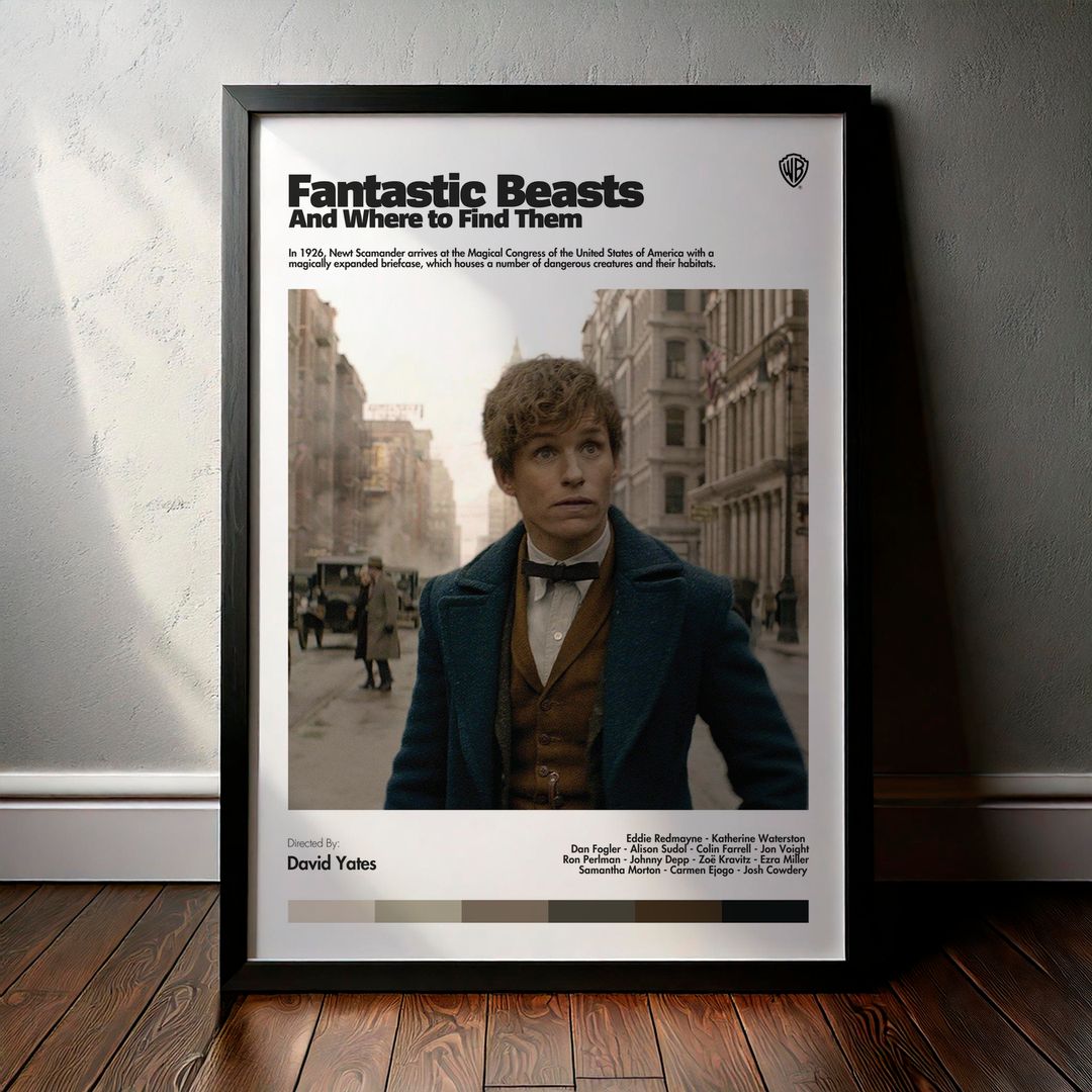 Cuadro Fantastic Beasts and Where to Find Them (Animales Fantásticos: Y Dónde Encontrarlos) Modelo 07