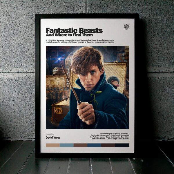 Cuadro Fantastic Beasts and Where to Find Them (Animales Fantásticos: Y Dónde Encontrarlos) Modelo 08
