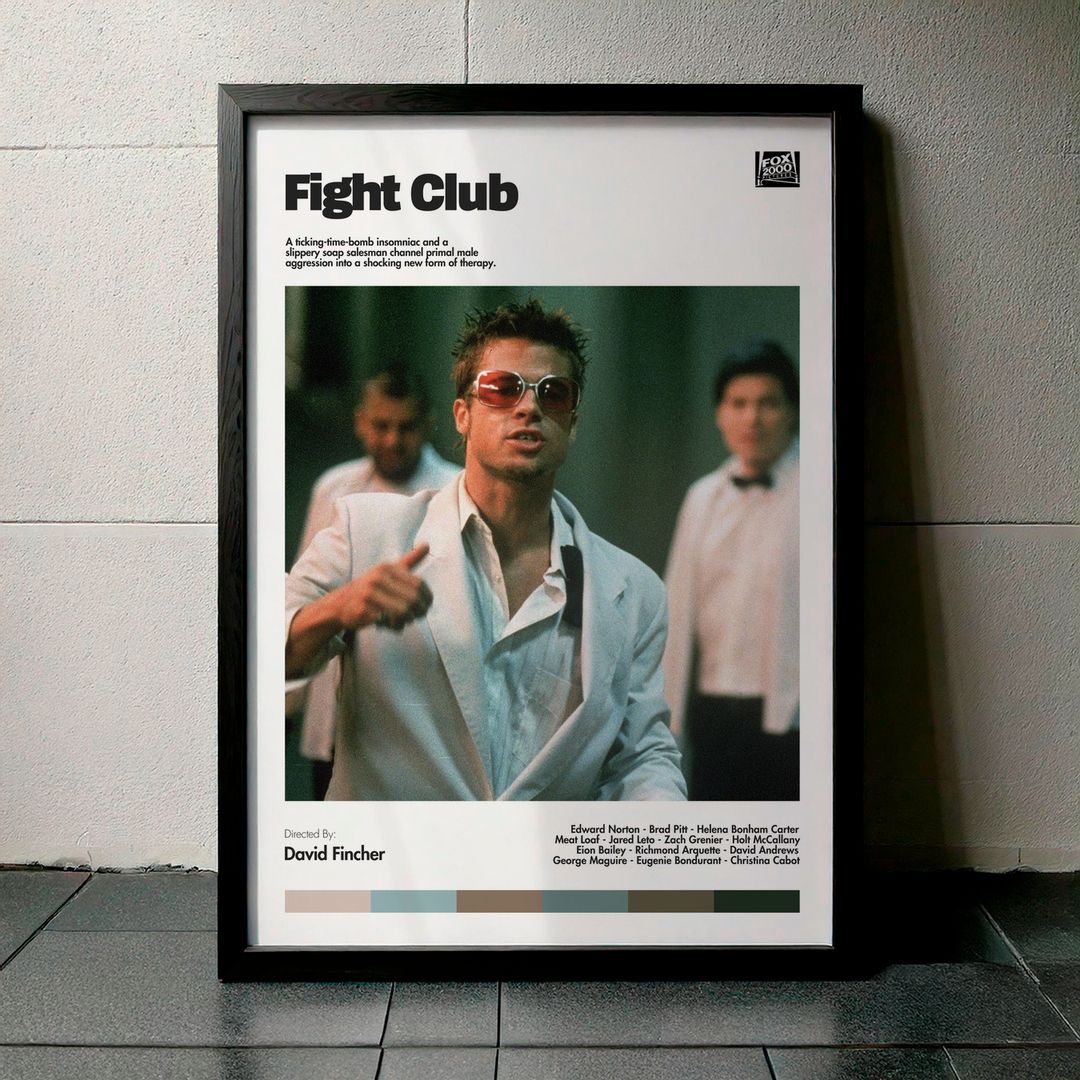 Cuadro Fight Club (El Club de la Pelea) Modelo 03