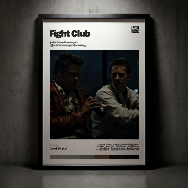 Cuadro Fight Club (El Club de la Pelea) Modelo 04