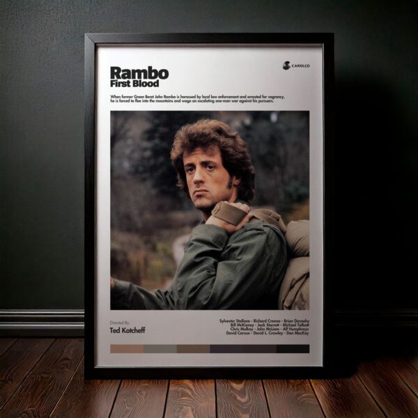Cuadro First Blood (Rambo) Modelo 04