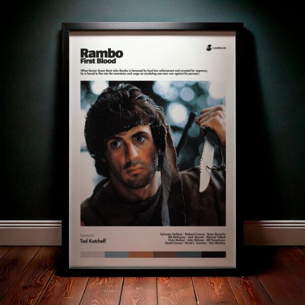 Cuadro First Blood (Rambo) Modelo 05