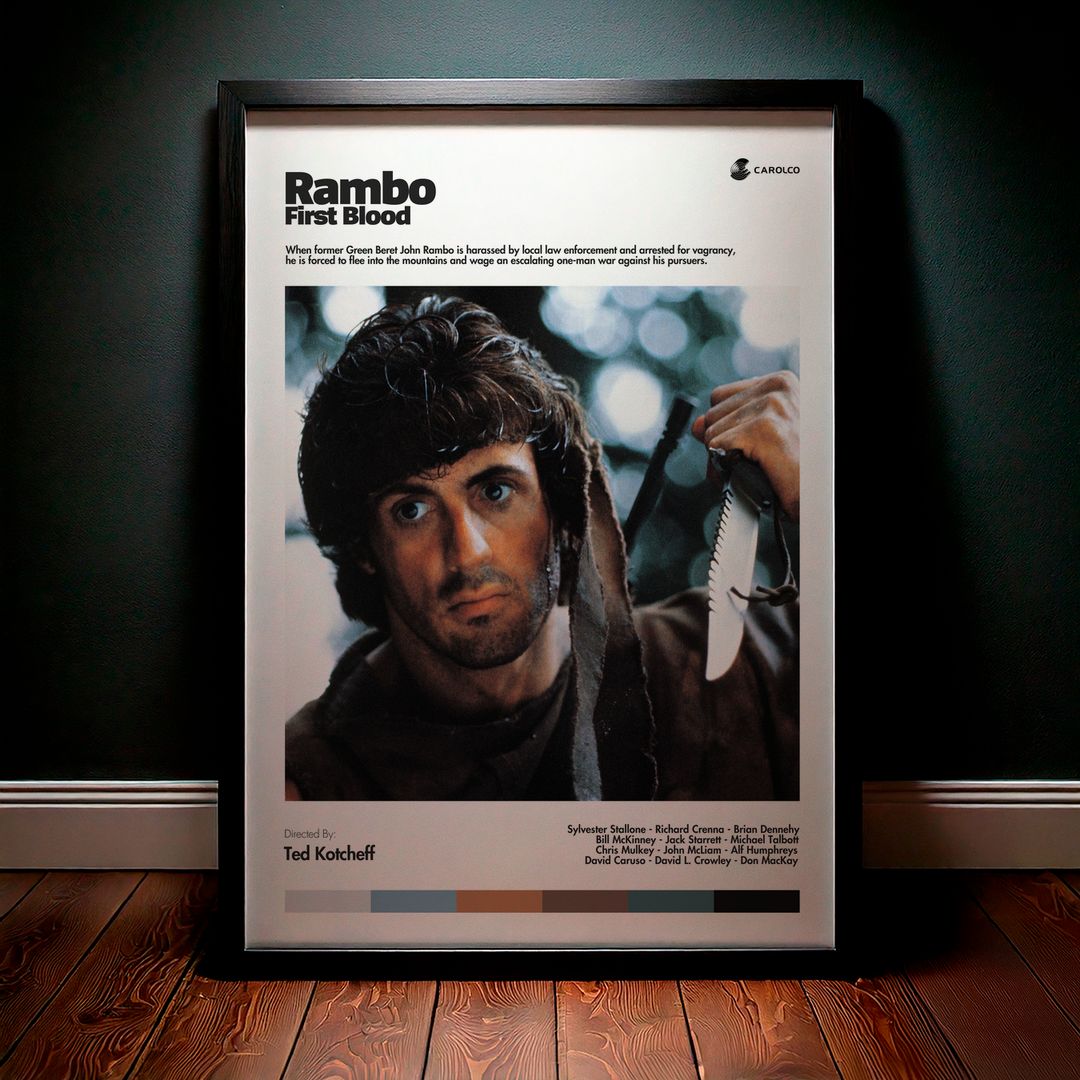 Cuadro First Blood (Rambo) Modelo 05