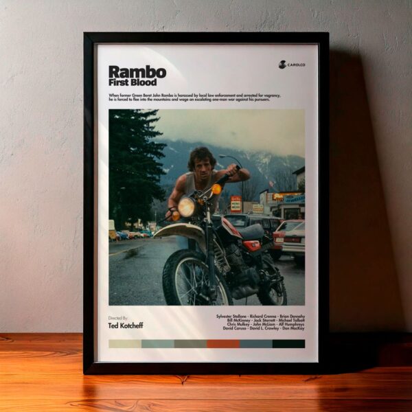 Cuadro First Blood (Rambo) Modelo 06
