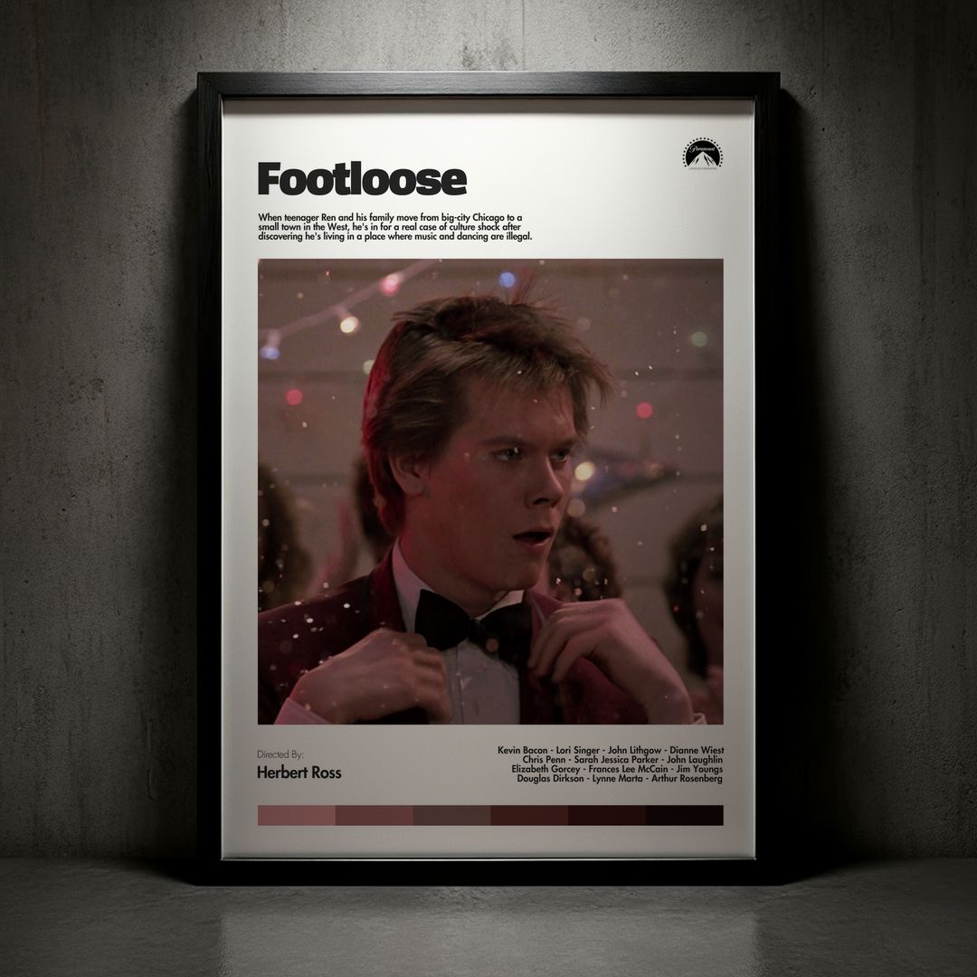 Cuadro Footloose (Todos a bailar) Modelo 02