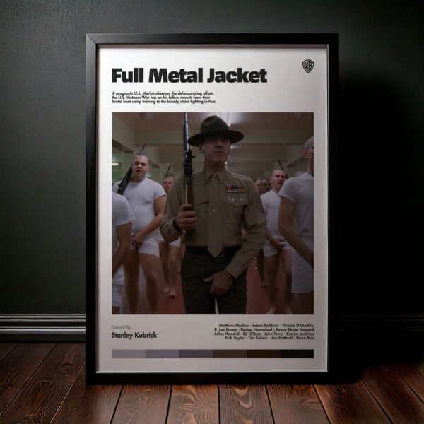 Cuadro Full Metal Jacket (Cara de guerra) Modelo 03