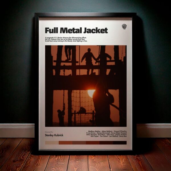 Cuadro Full Metal Jacket (Cara de guerra) Modelo 04