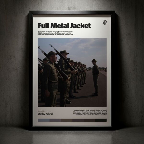 Cuadro Full Metal Jacket (Cara de guerra) Modelo 05
