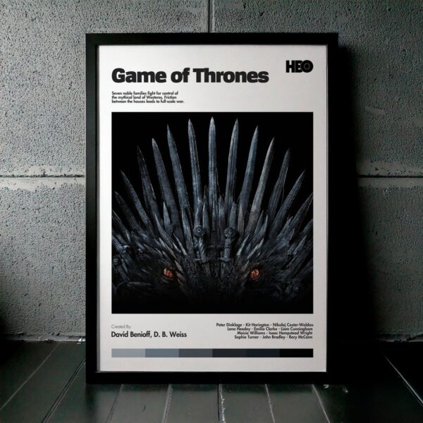 Cuadro Game of Thrones (Juego de tronos) Modelo 03