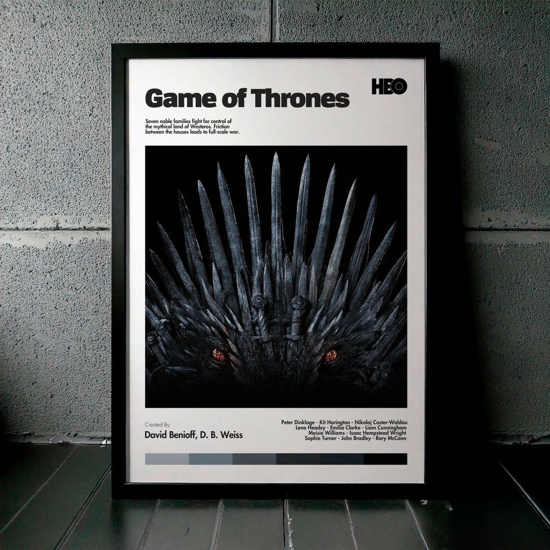 Cuadro Game of Thrones (Juego de tronos) Modelo 03