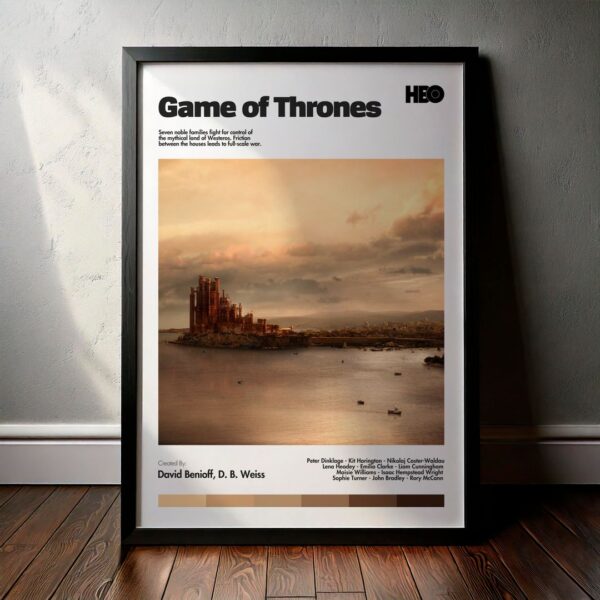 Cuadro Game of Thrones (Juego de tronos) Modelo 04