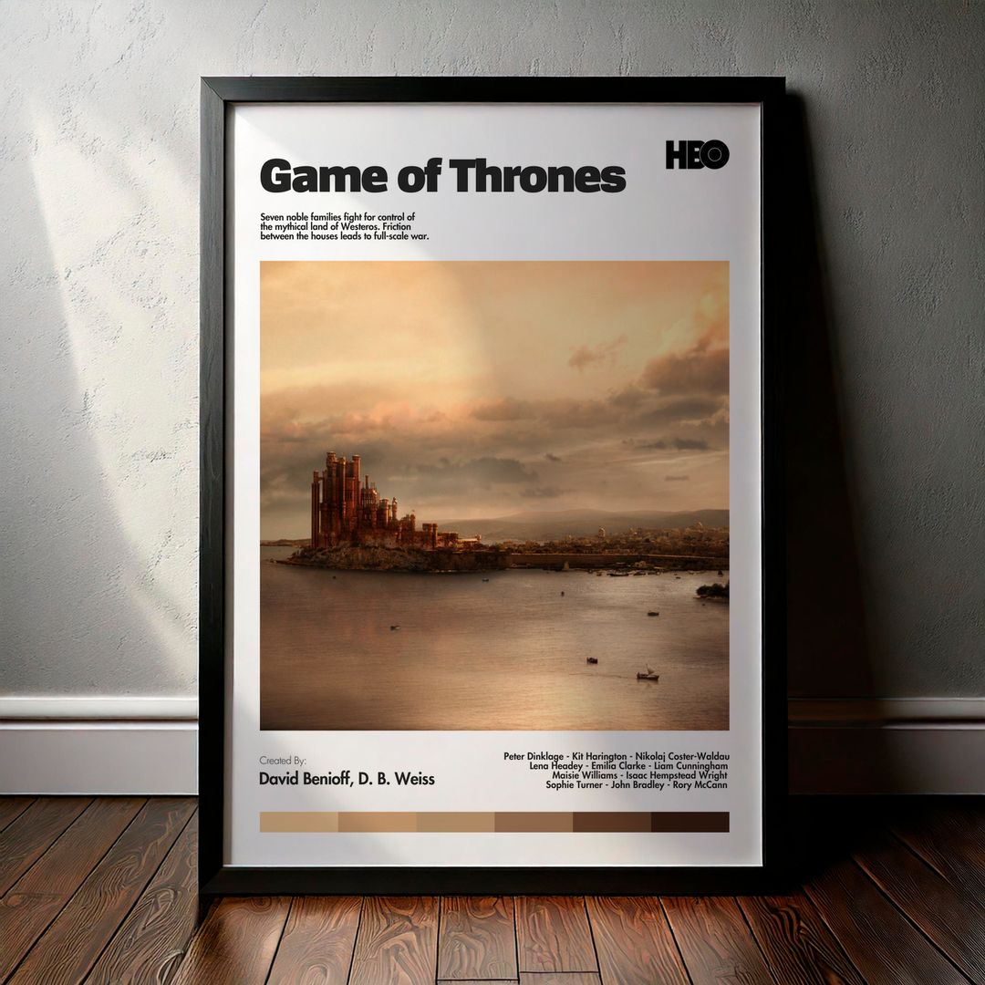 Cuadro Game of Thrones (Juego de tronos) Modelo 04