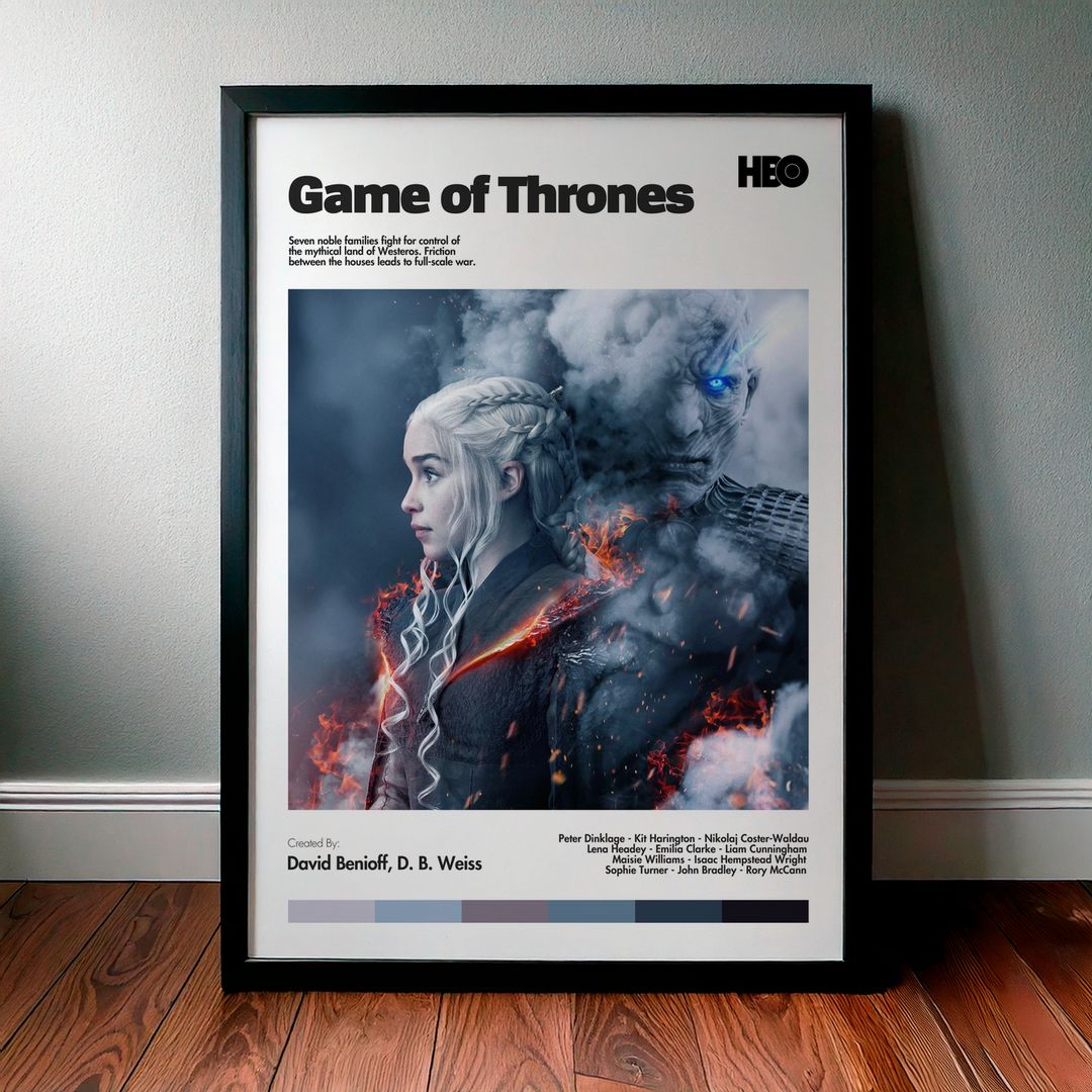 Cuadro Game of Thrones (Juego de tronos) Modelo 06