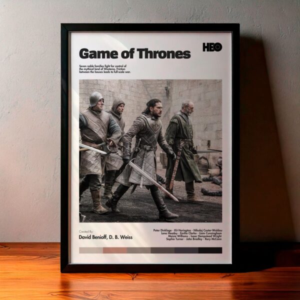 Cuadro Game of Thrones (Juego de tronos) Modelo 07