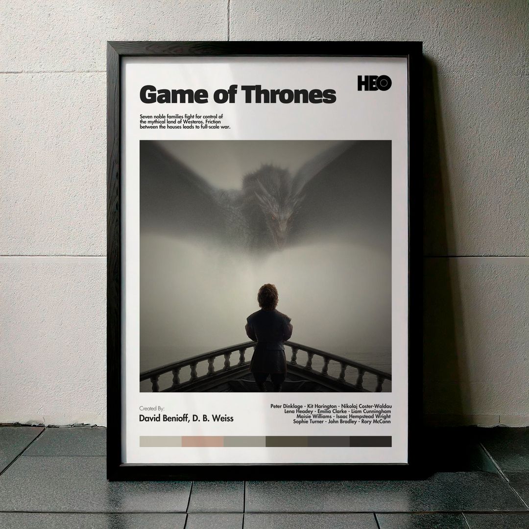 Cuadro Game of Thrones (Juego de tronos) Modelo 08