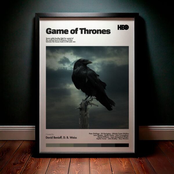 Cuadro Game of Thrones (Juego de tronos) Modelo 09