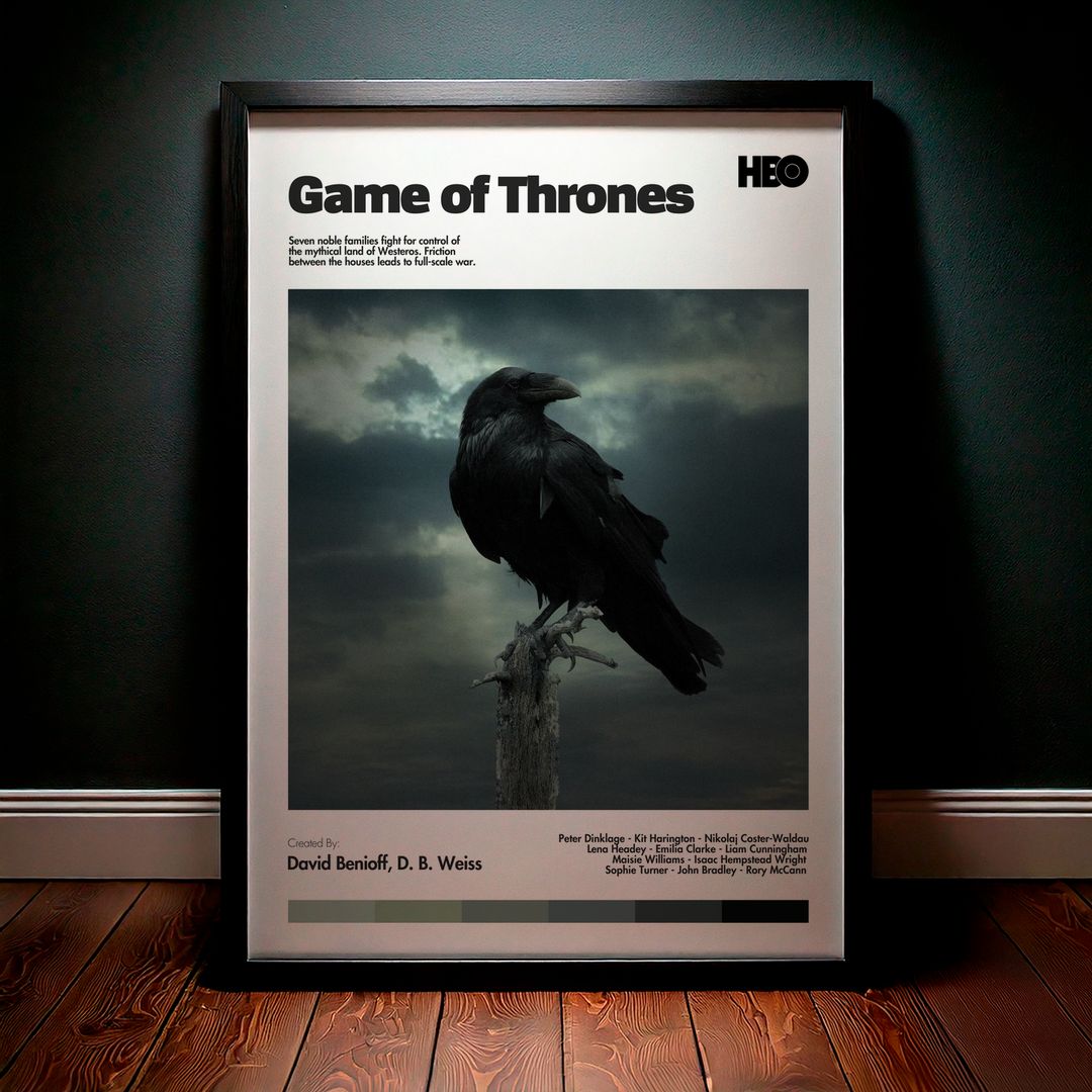 Cuadro Game of Thrones (Juego de tronos) Modelo 09