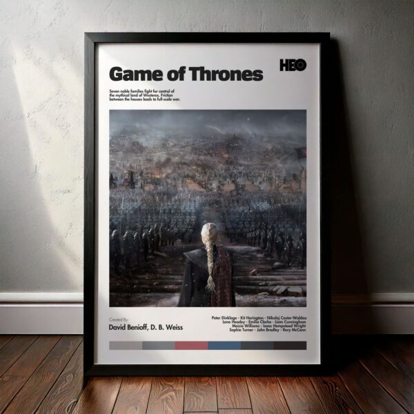 Cuadro Game of Thrones (Juego de tronos) Modelo 10