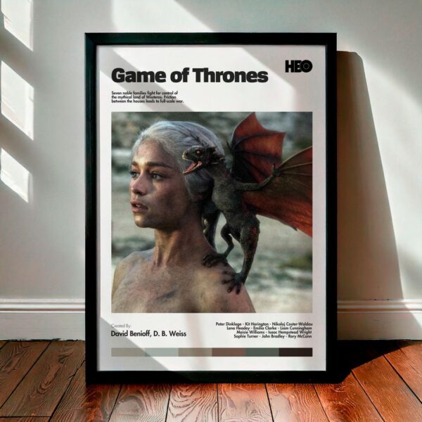 Cuadro Game of Thrones (Juego de tronos) Modelo 11