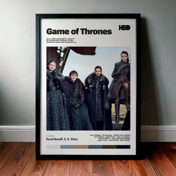 Cuadro Game of Thrones (Juego de tronos) Modelo 02