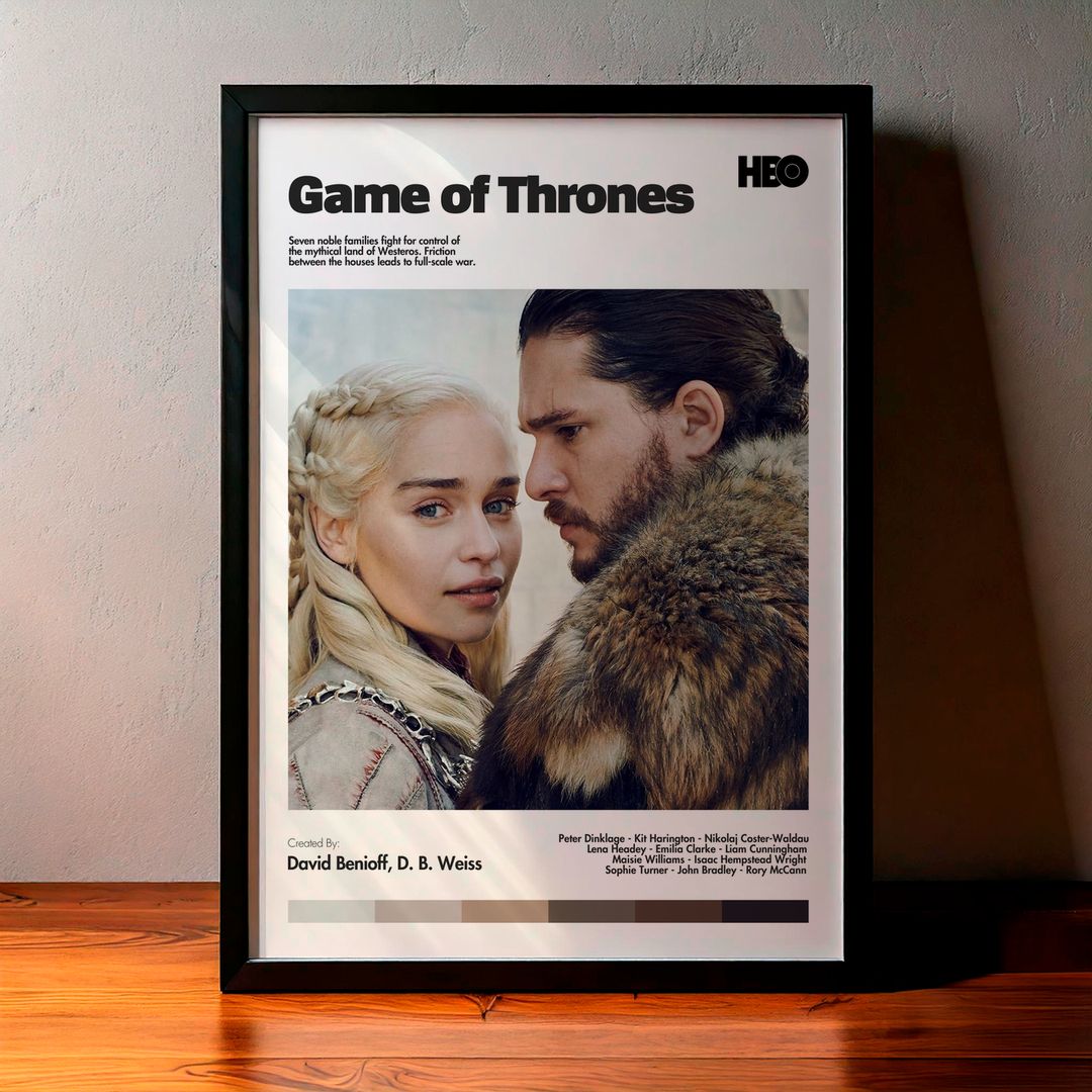 Cuadro Game of Thrones (Juego de tronos) Modelo 12