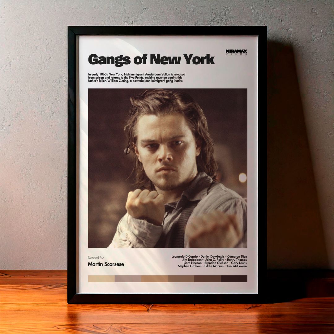 Cuadro Gangs of New York (Pandillas de Nueva York) Modelo 02