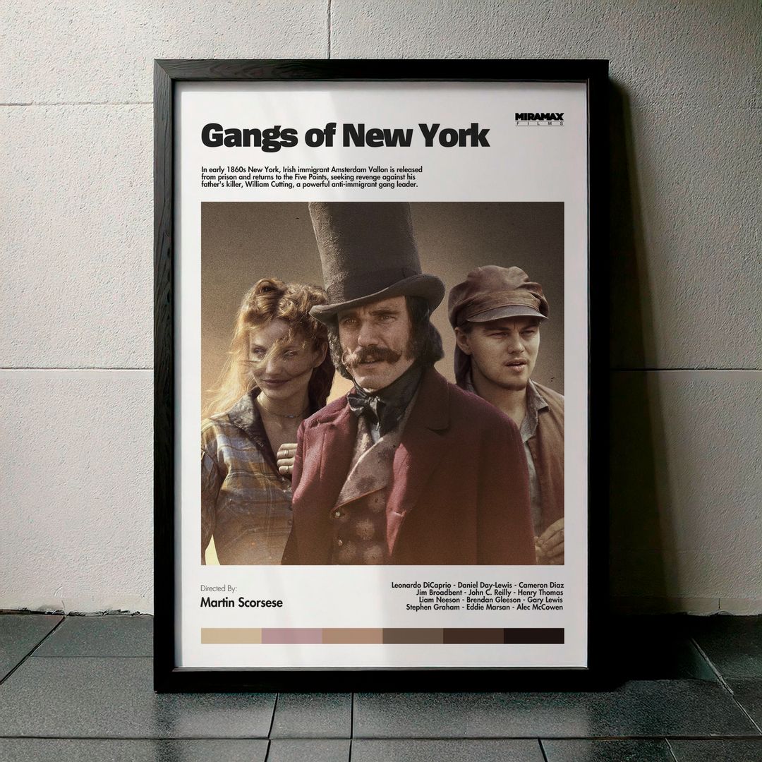Cuadro Gangs of New York (Pandillas de Nueva York) Modelo 01
