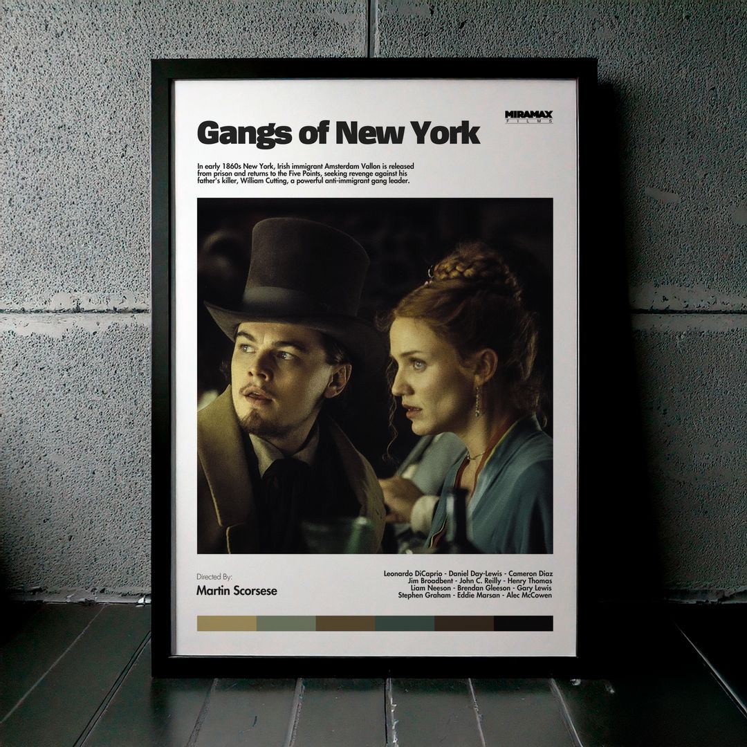 Cuadro Gangs of New York (Pandillas de Nueva York) Modelo 03