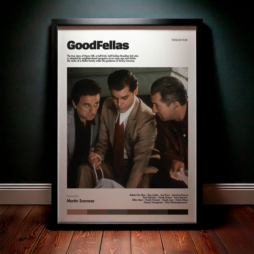 Cuadro GoodFellas (Buenos Muchachos) Modelo 01
