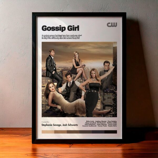 Cuadro Gossip Girl Modelo 01