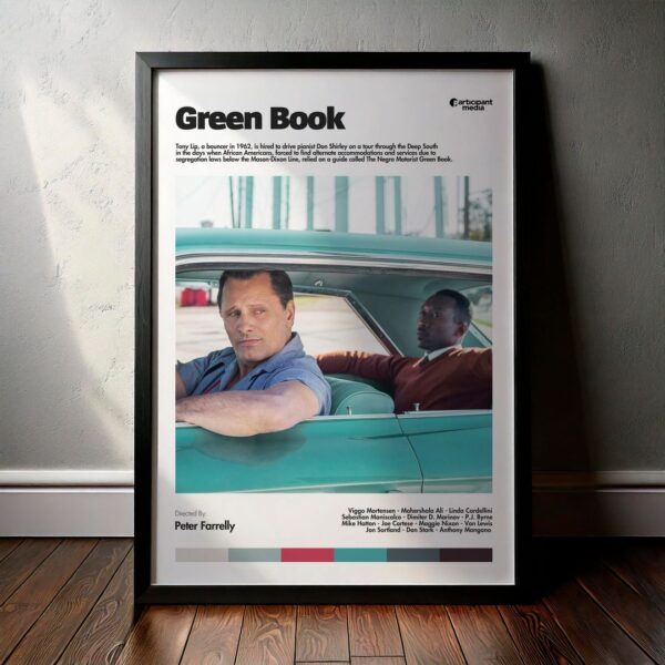 Cuadro Green Book (Green Book: Una Amistad sin Fronteras) Modelo 01