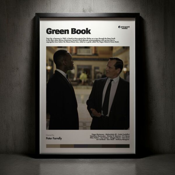 Cuadro Green Book (Green Book: Una Amistad sin Fronteras) Modelo 02